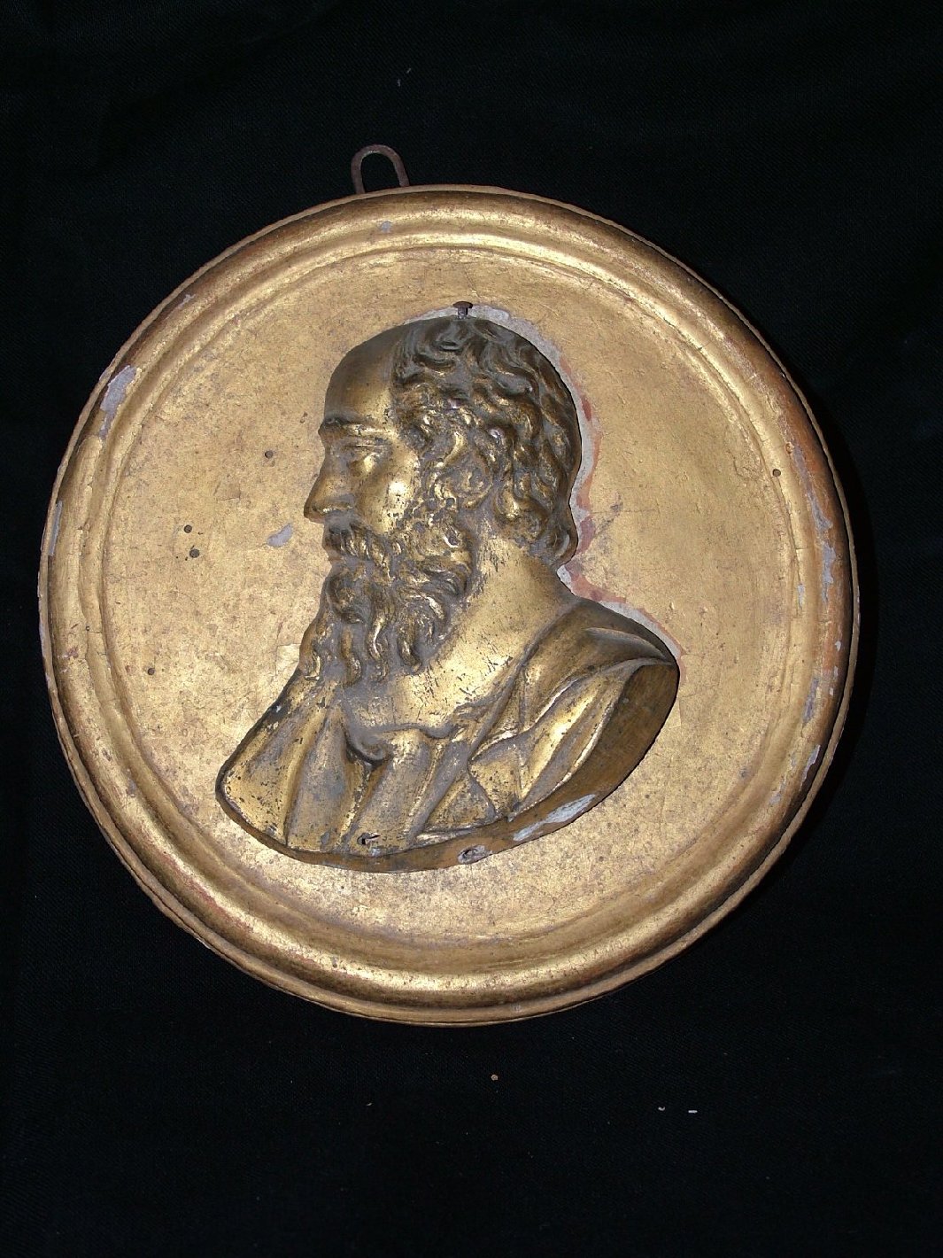 apostolo (medaglione) - bottega marchigiana (sec. XIX)