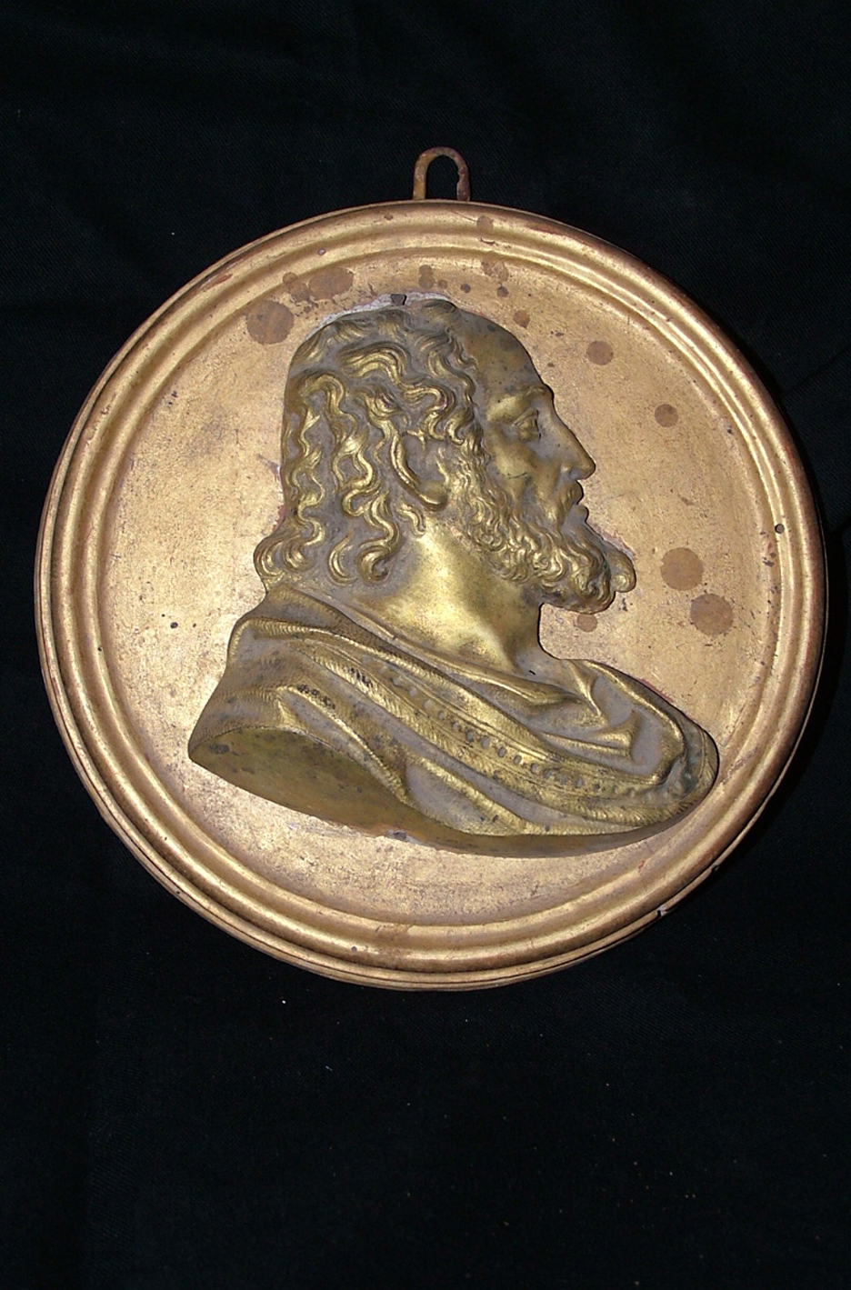 apostolo (medaglione) - bottega marchigiana (sec. XIX)