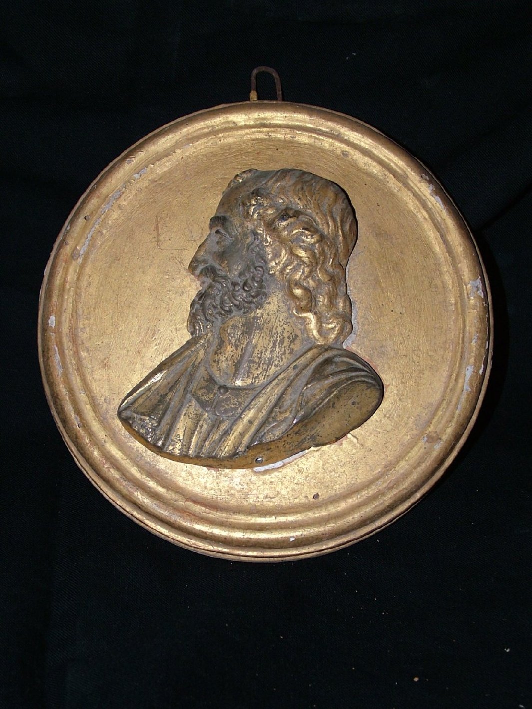 apostolo (medaglione) - bottega marchigiana (sec. XIX)