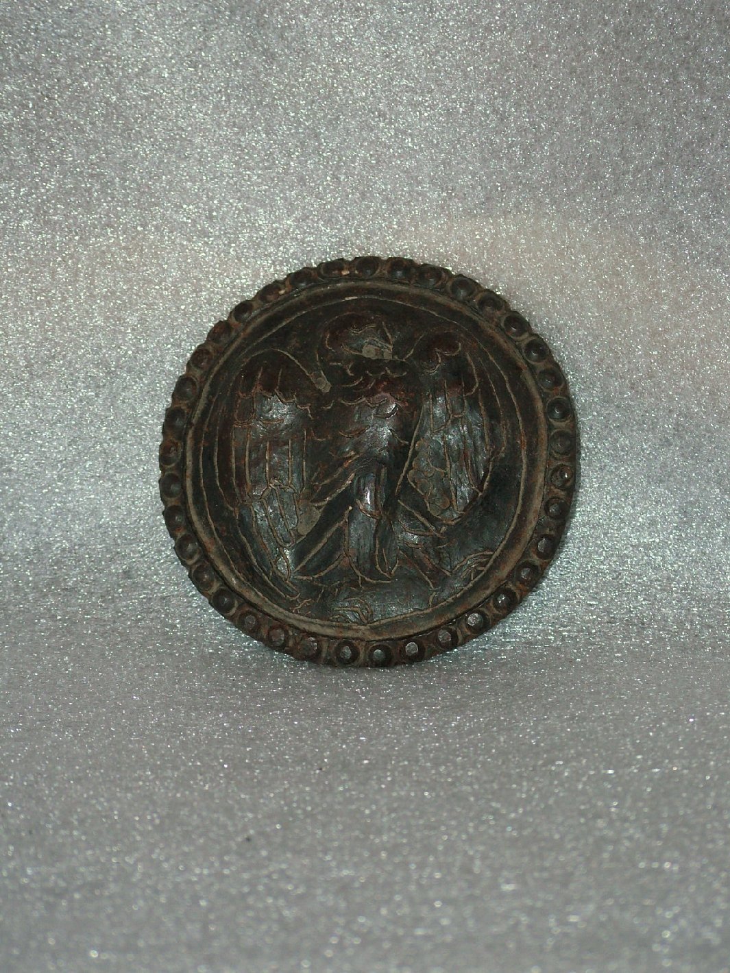 aquila (medaglione) - bottega marchigiana (sec. XIX)