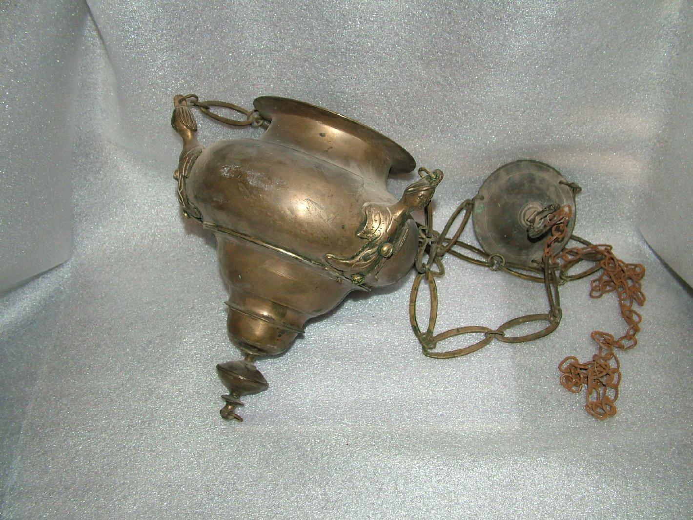 lampada pensile - bottega marchigiana (sec. XIX)