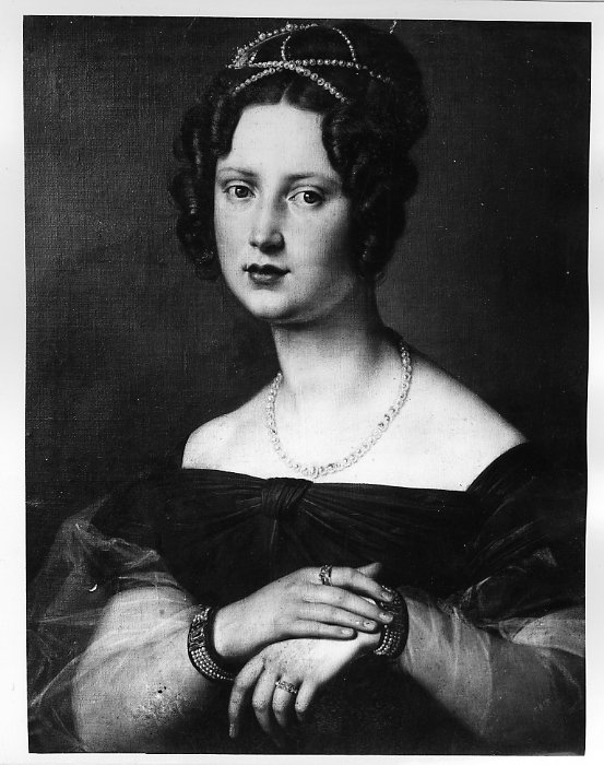 ritratto di Marianna Ottavia Cesaretto (dipinto) di Podesti Francesco (sec. XIX)
