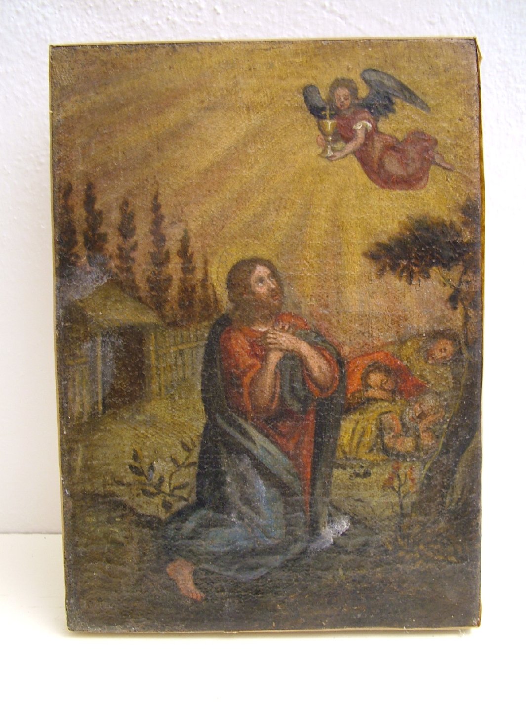 orazione di Cristo nell'orto di Getsemani (dipinto, elemento d'insieme) - ambito marchigiano (sec. XVIII)