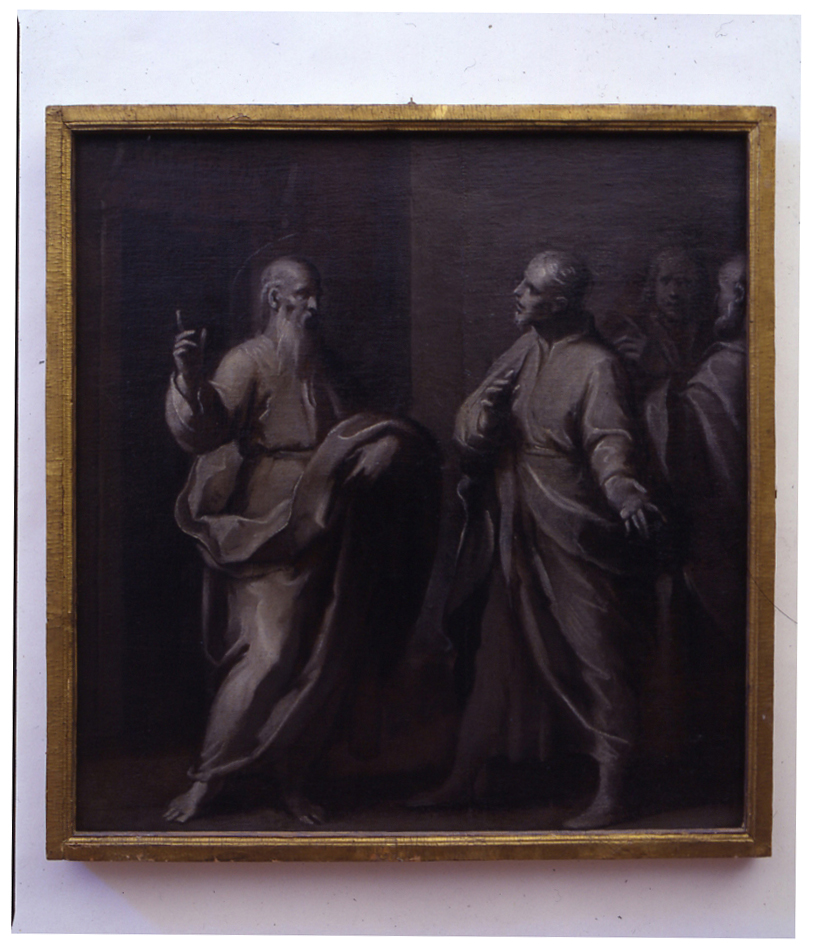 San Paolo predica ad Atene (dipinto, serie) di Ridolfi Claudio (sec. XVII)