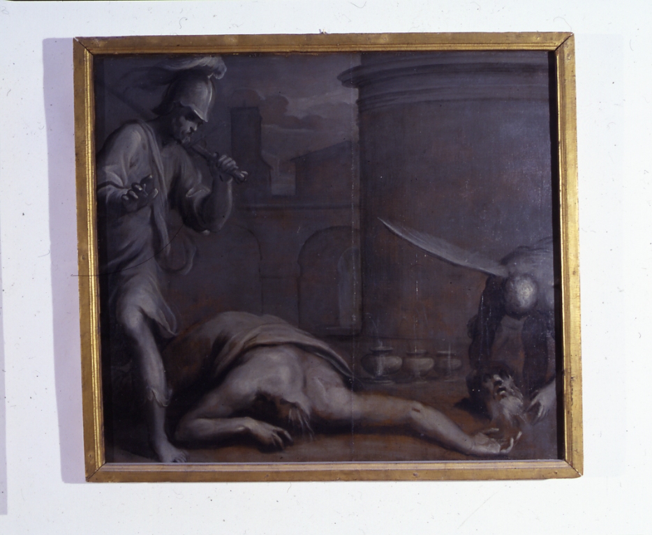 decollazione di San Paolo (dipinto, serie) di Ridolfi Claudio (sec. XVII)