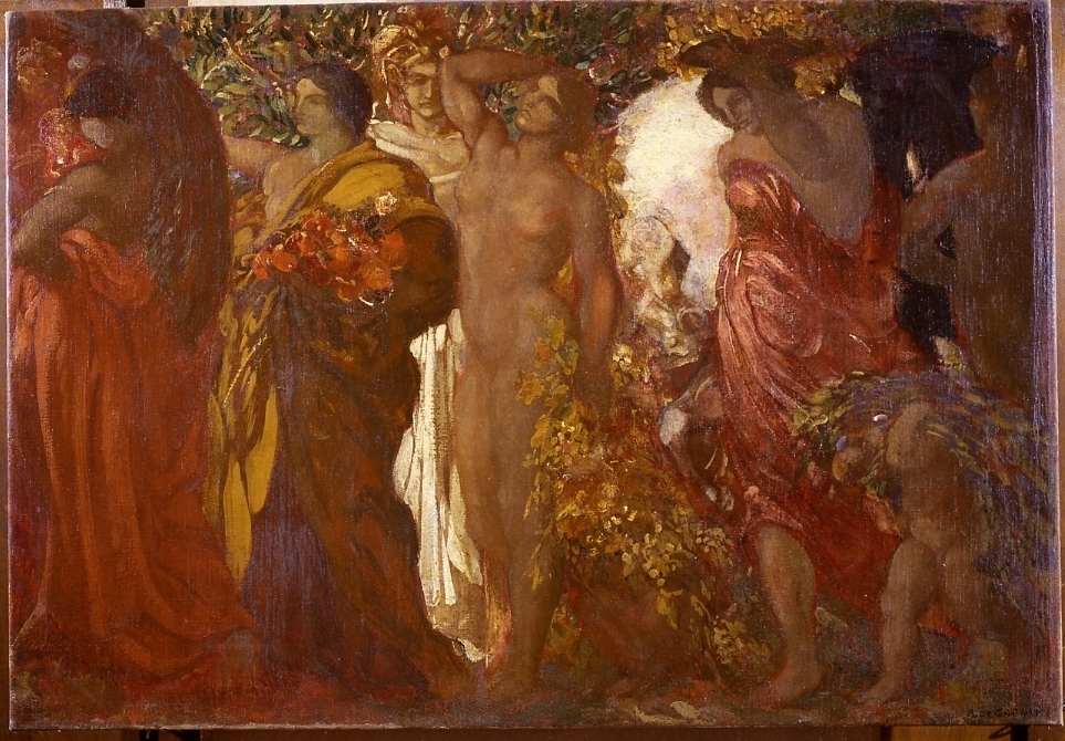 primavera (dipinto) di De Carolis Adolfo (fine sec. XIX)