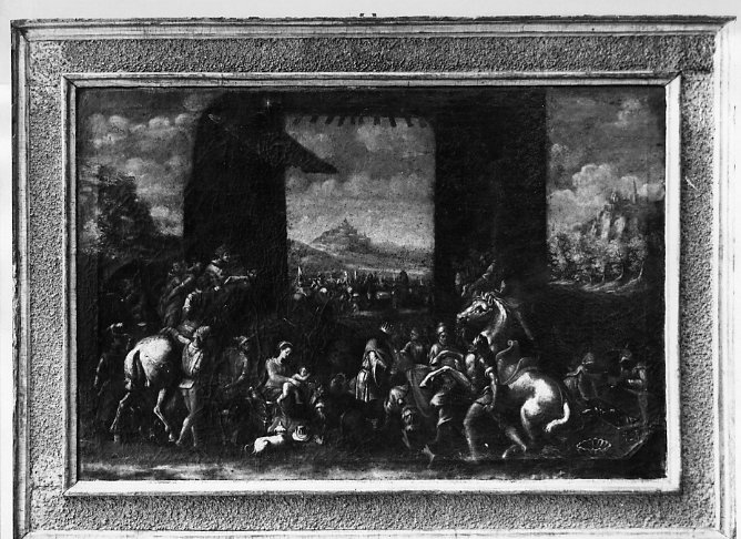 adorazione dei Re Magi (dipinto) - ambito marchigiano (prima metà sec. XVII)