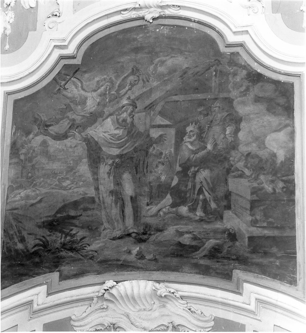 scena biblica (dipinto) di Gamba Paolo (attribuito) (sec. XVIII)