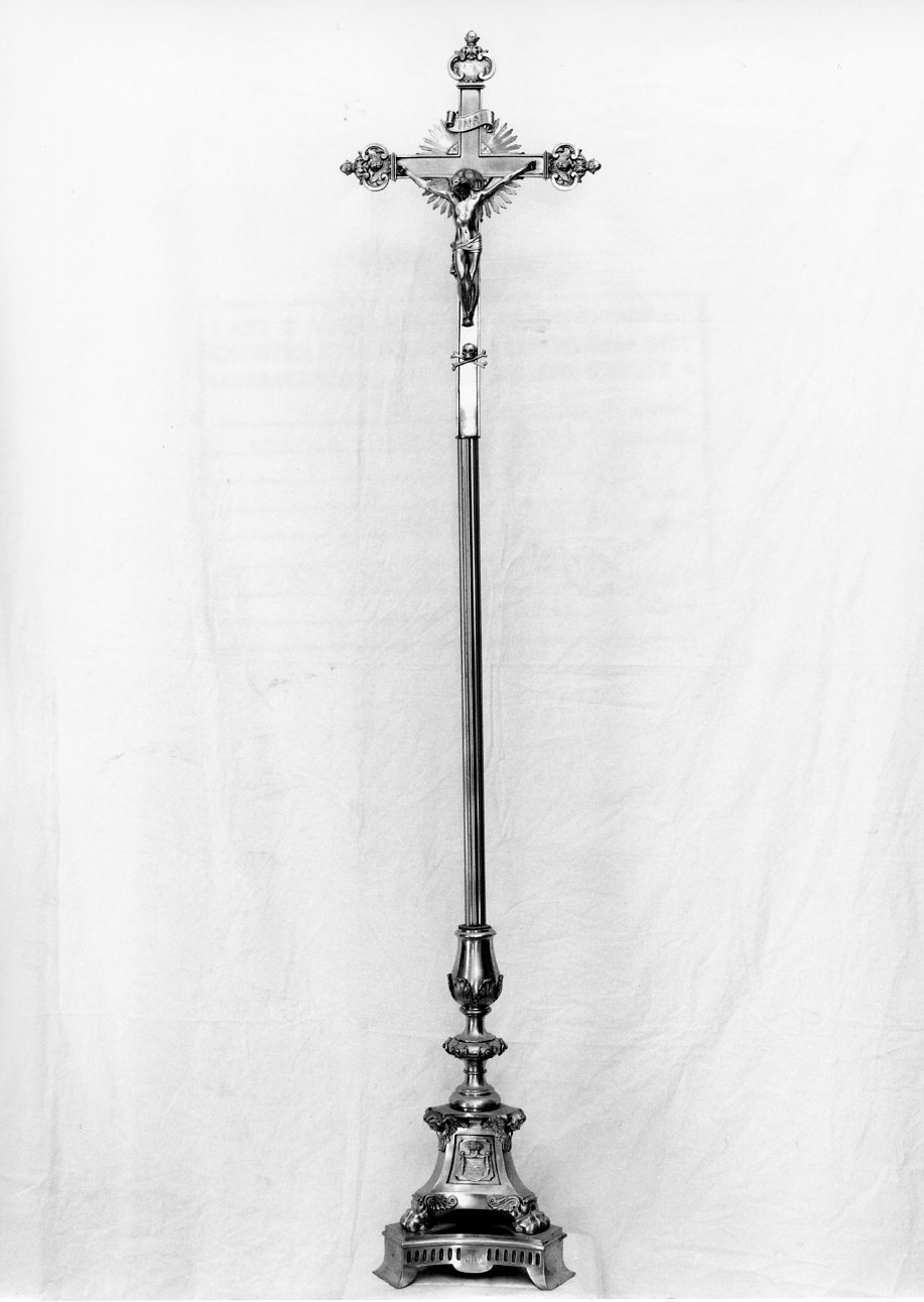 croce processionale - bottega Italia meridionale (sec. XX)