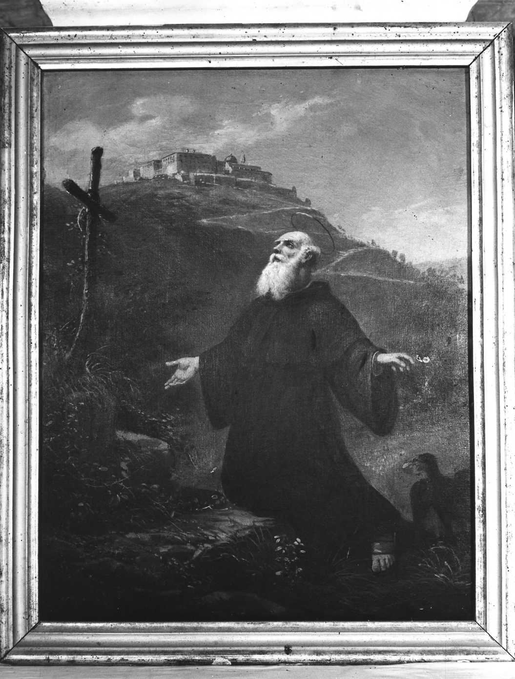 San Benedetto (dipinto, opera isolata) di Mancinelli Giuseppe (sec. XIX)