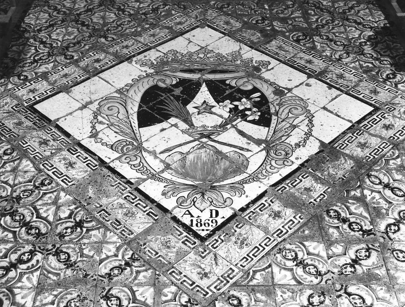 pavimento - bottega Italia meridionale (sec. XIX)