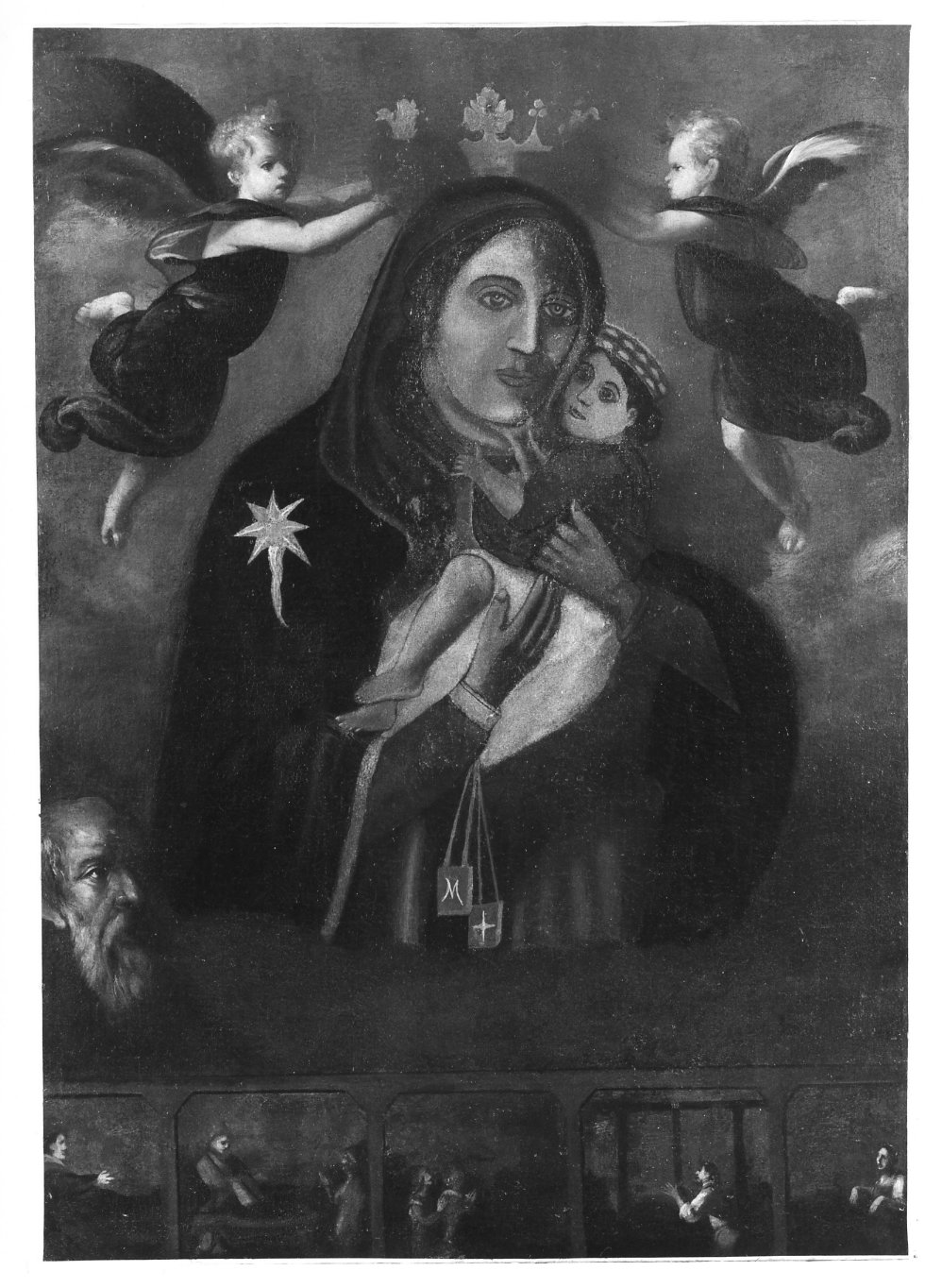Madonna del Carmelo (dipinto) - ambito molisano (fine sec. XVIII)