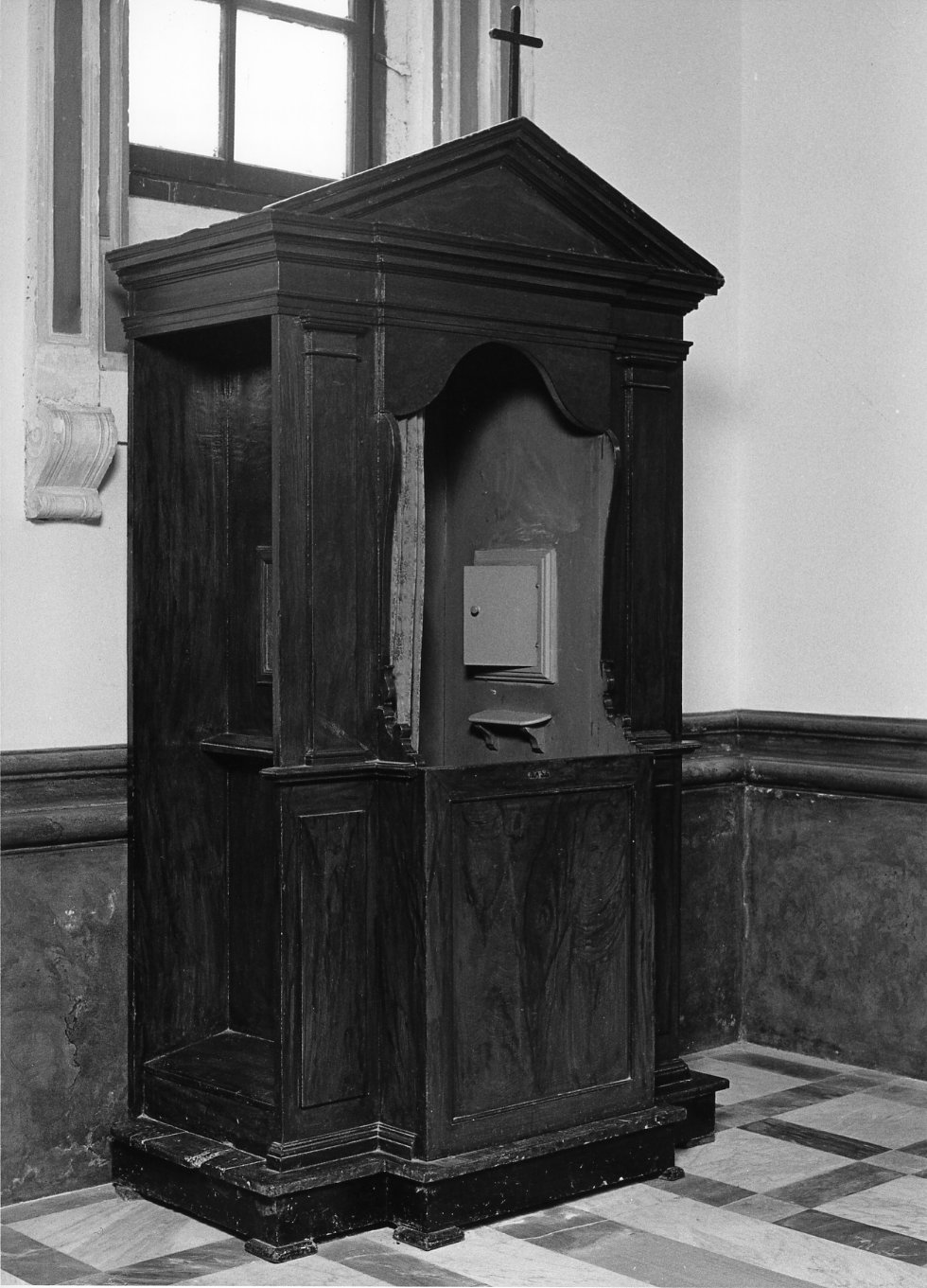 confessionale, opera isolata - bottega molisana (sec. XIX)