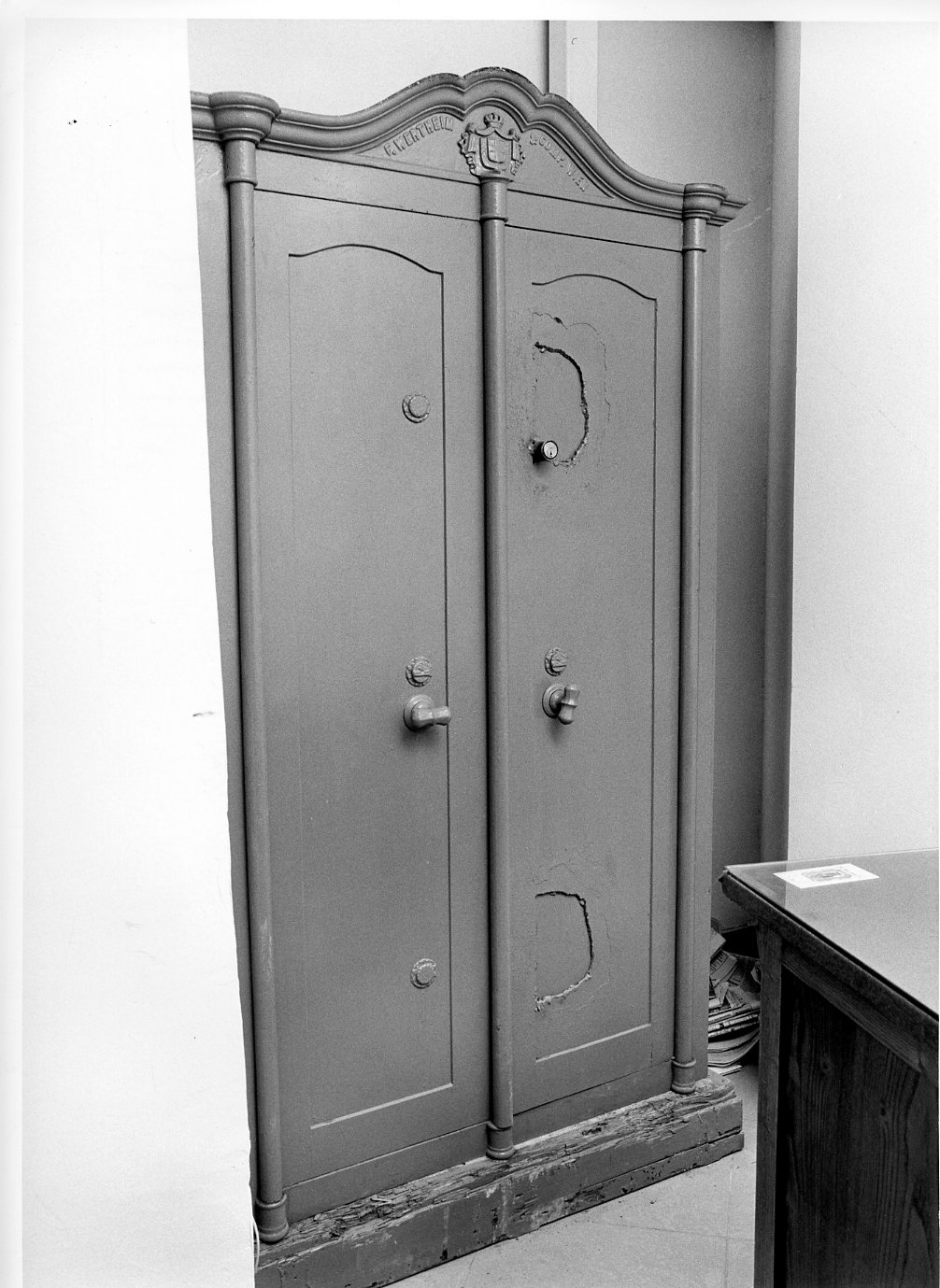 cassaforte, opera isolata di Wertheim F (primo quarto sec. XX)