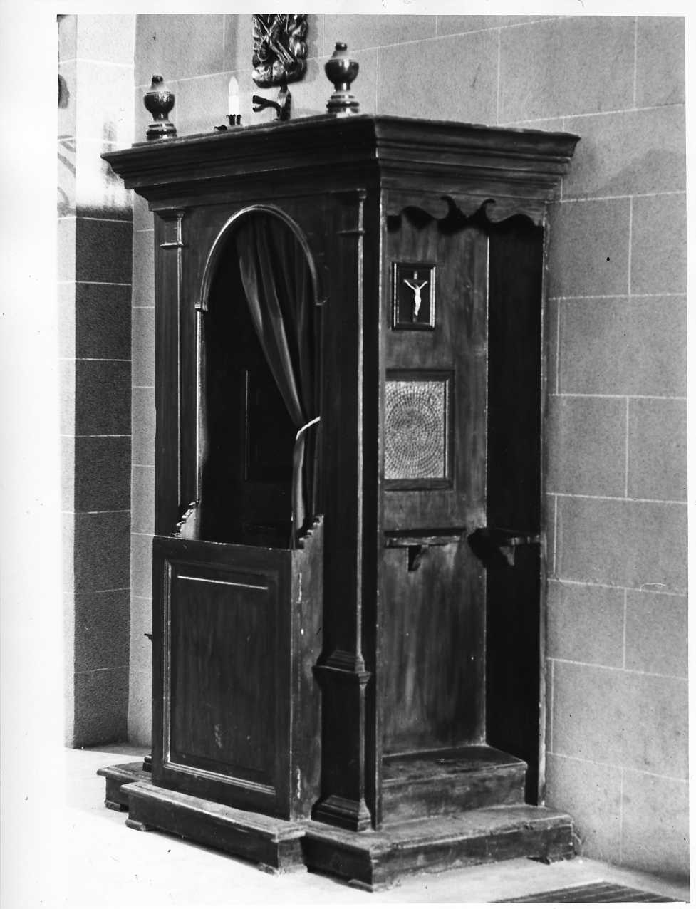 confessionale, serie - bottega Italia meridionale (secc. XVIII/ XX)