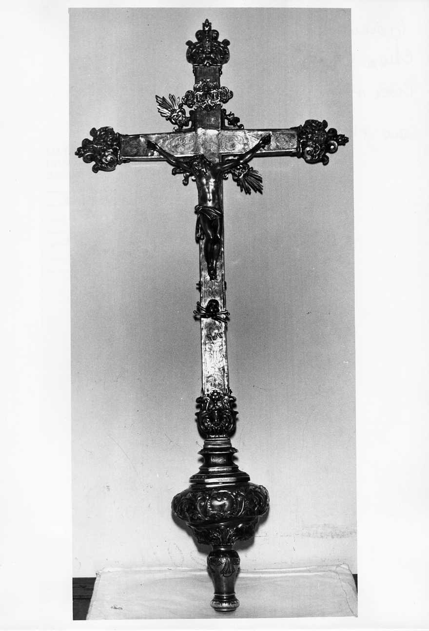 croce processionale di De Angelis Nicola (sec. XVIII)
