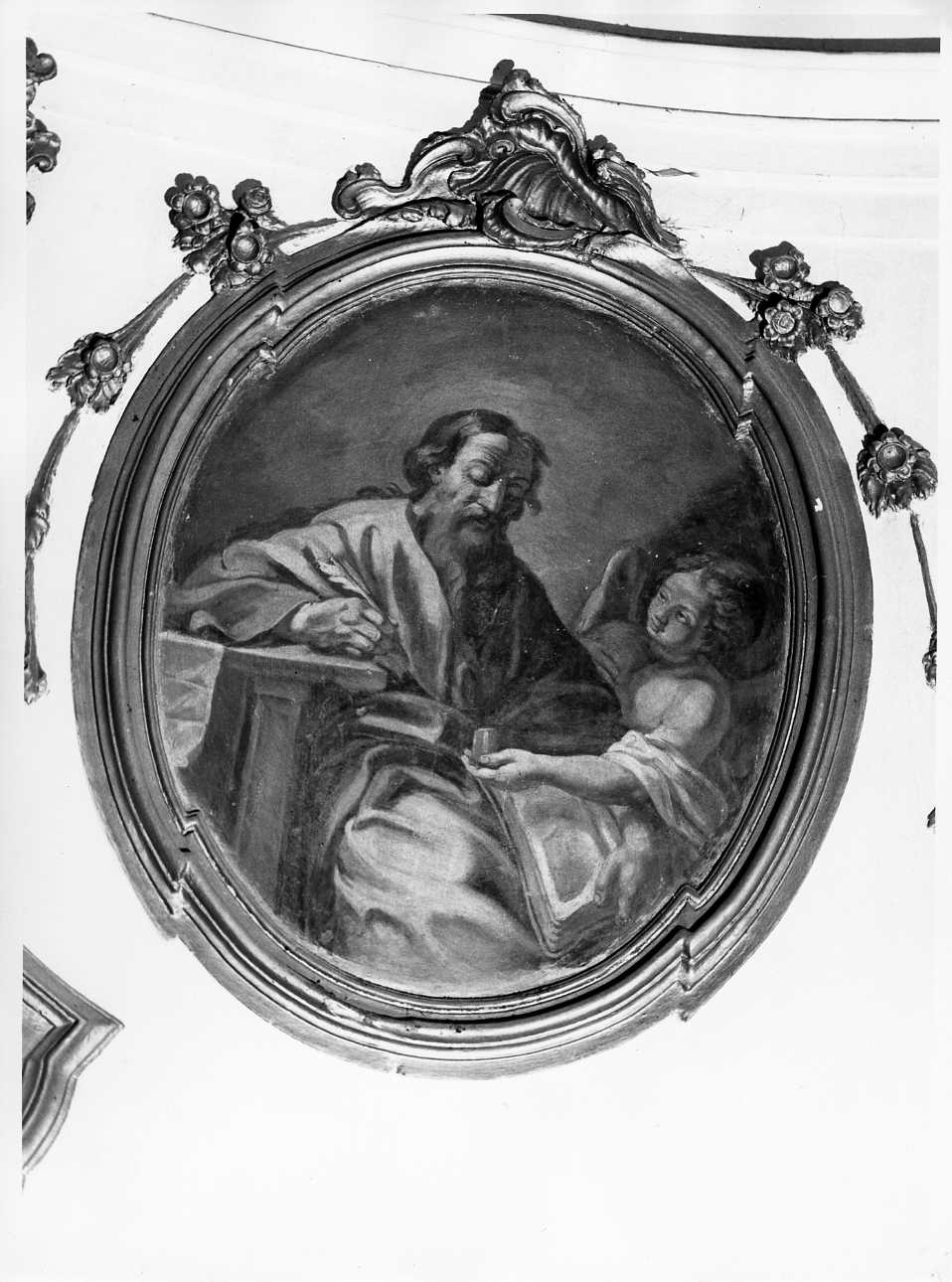 San Matteo Evangelista (dipinto) di Gamba Paolo (sec. XVIII)