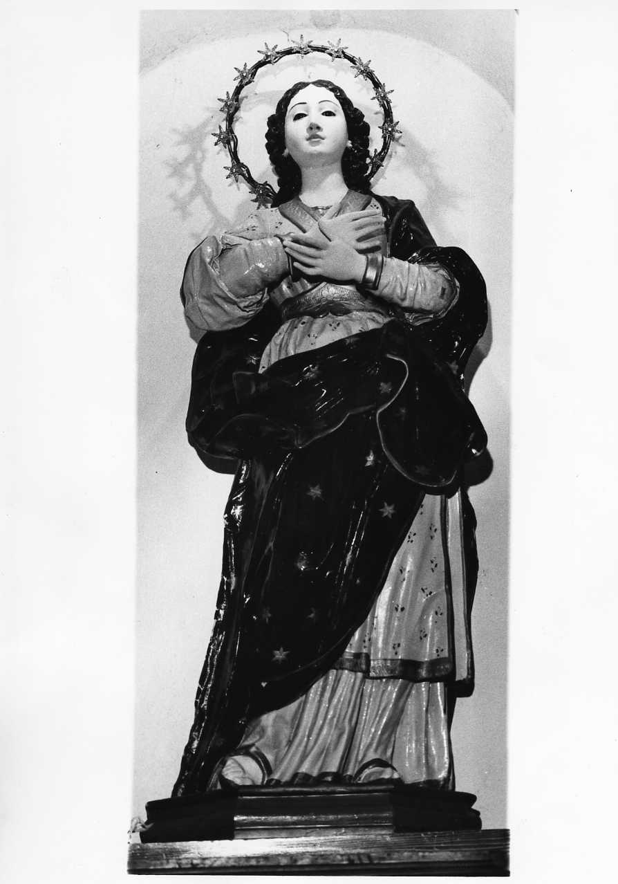 Madonna (statua) di Di Zinno Paolo Saverio (seconda metà sec. XVIII)