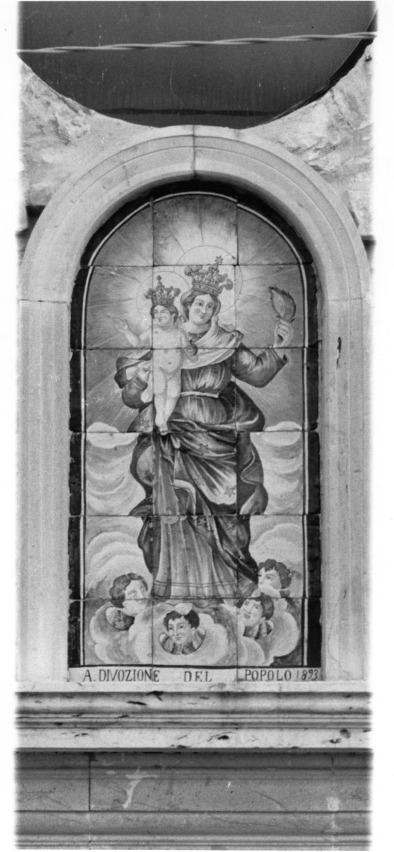 Madonna del Carmelo (dipinto) - ambito Italia meridionale (sec. XIX)