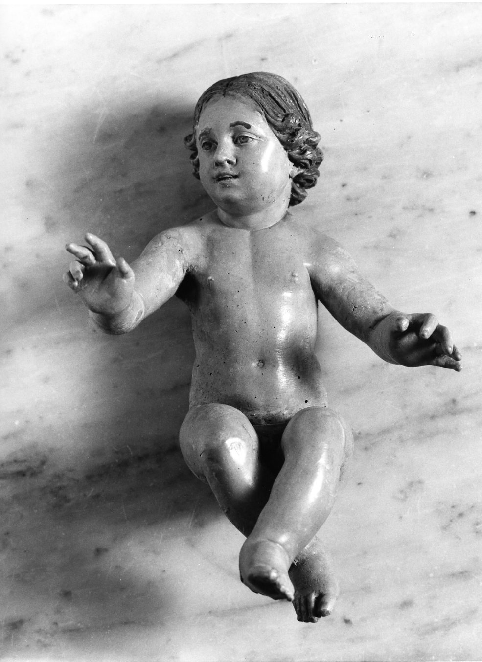 Gesù Bambino (statua) di Labbate Emilio (metà sec. XIX)
