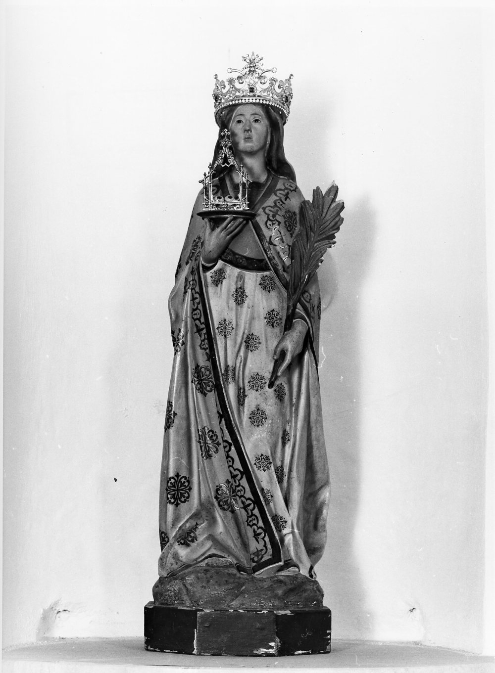 Santa Lucia (statua) - bottega molisana (ultimo quarto sec. XIX)