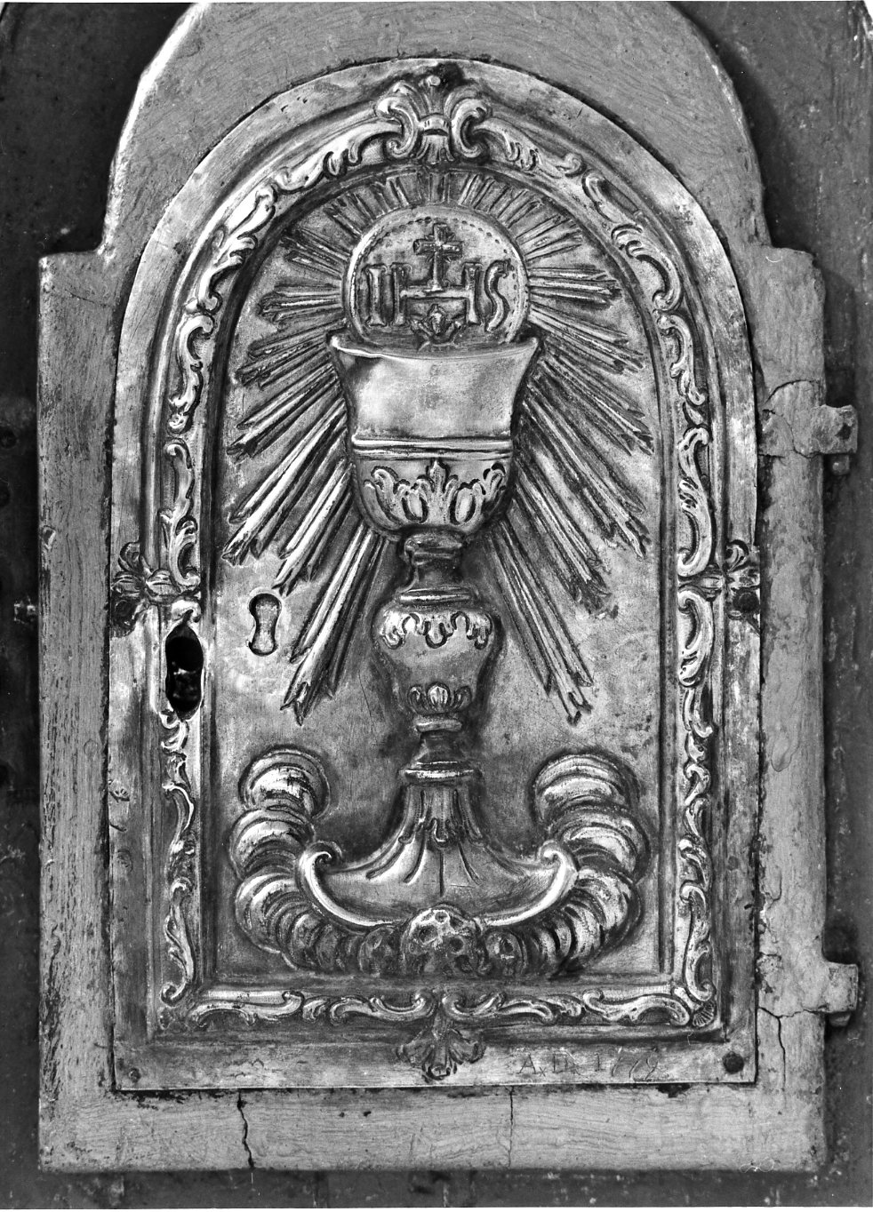 sportello di tabernacolo - bottega molisana (sec. XVIII)