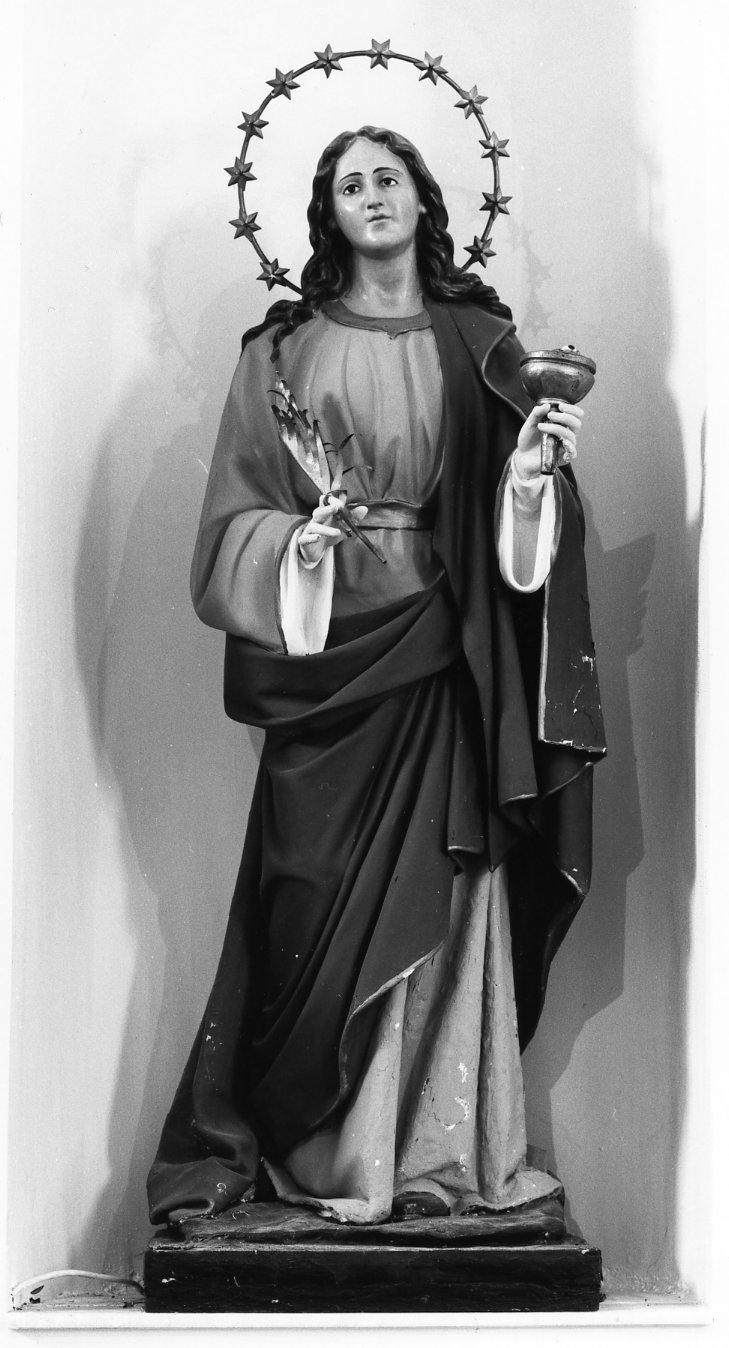 Santa Lucia (statua) - bottega molisana (seconda metà sec. XIX)