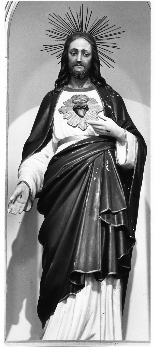 Sacro Cuore di Gesù (statua) - bottega molisana (primo quarto sec. XX)