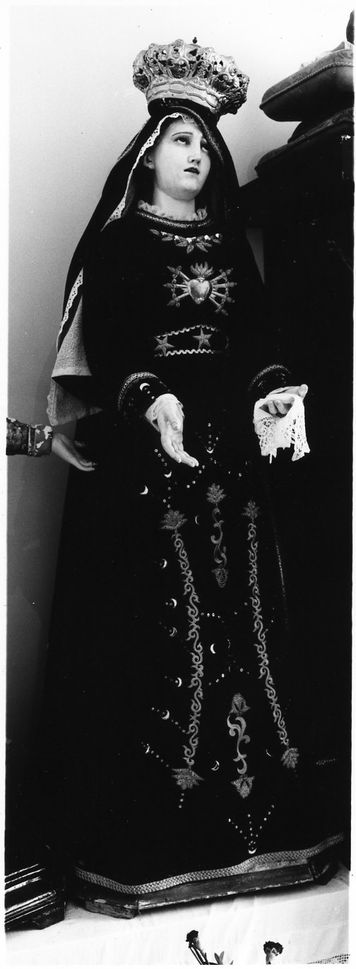 Madonna Addolorata (manichino) - bottega molisana (sec. XIX)