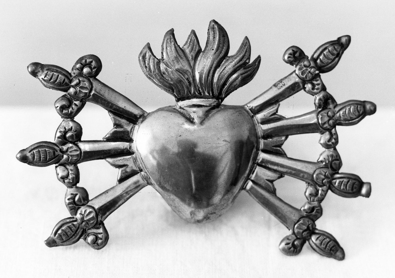 attributo iconografico di immagine sacra - bottega Italia meridionale (sec. XIX)