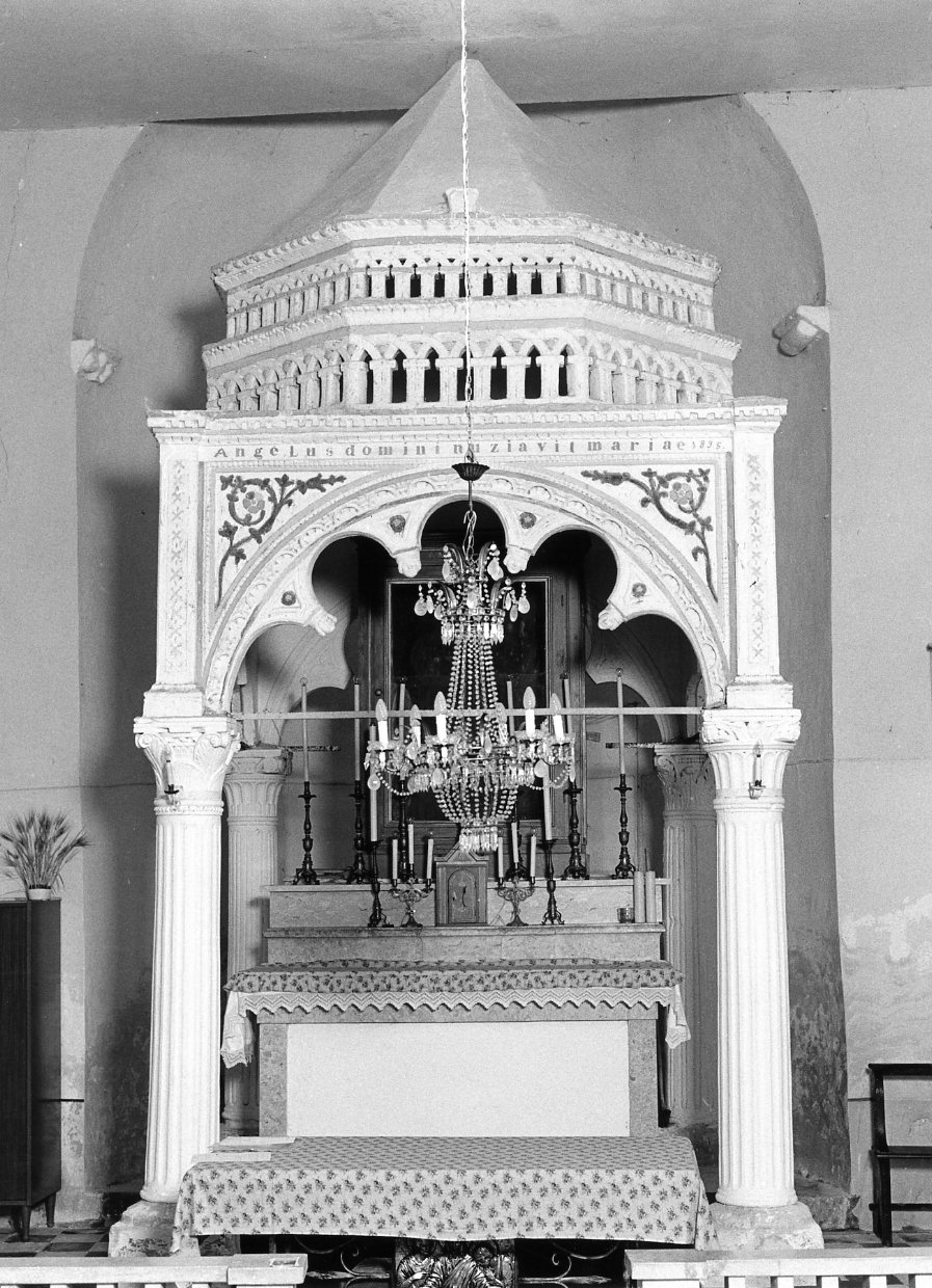 ciborio - bottega Italia meridionale (sec. XIX)