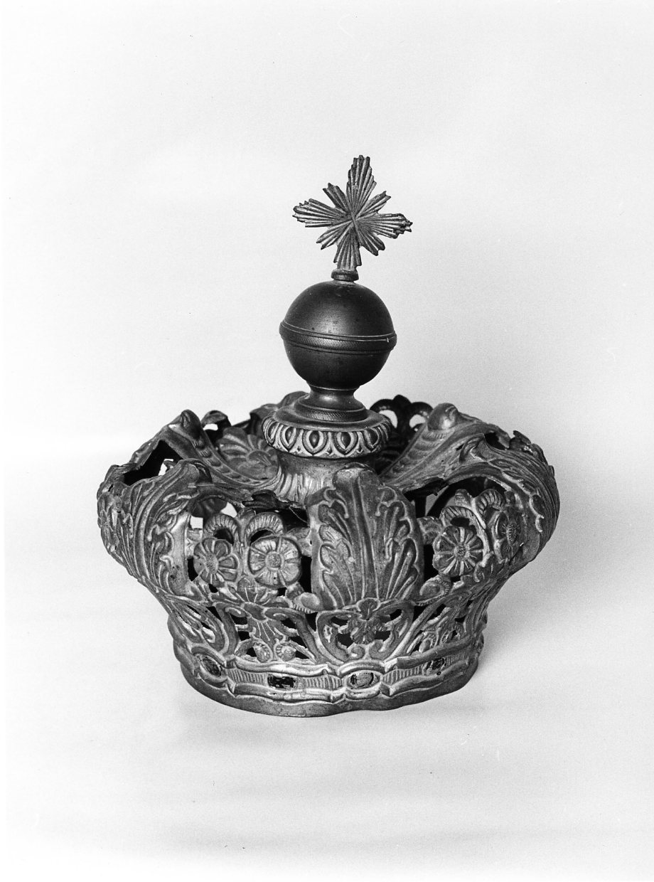 corona da statua - bottega Italia meridionale (sec. XIX)