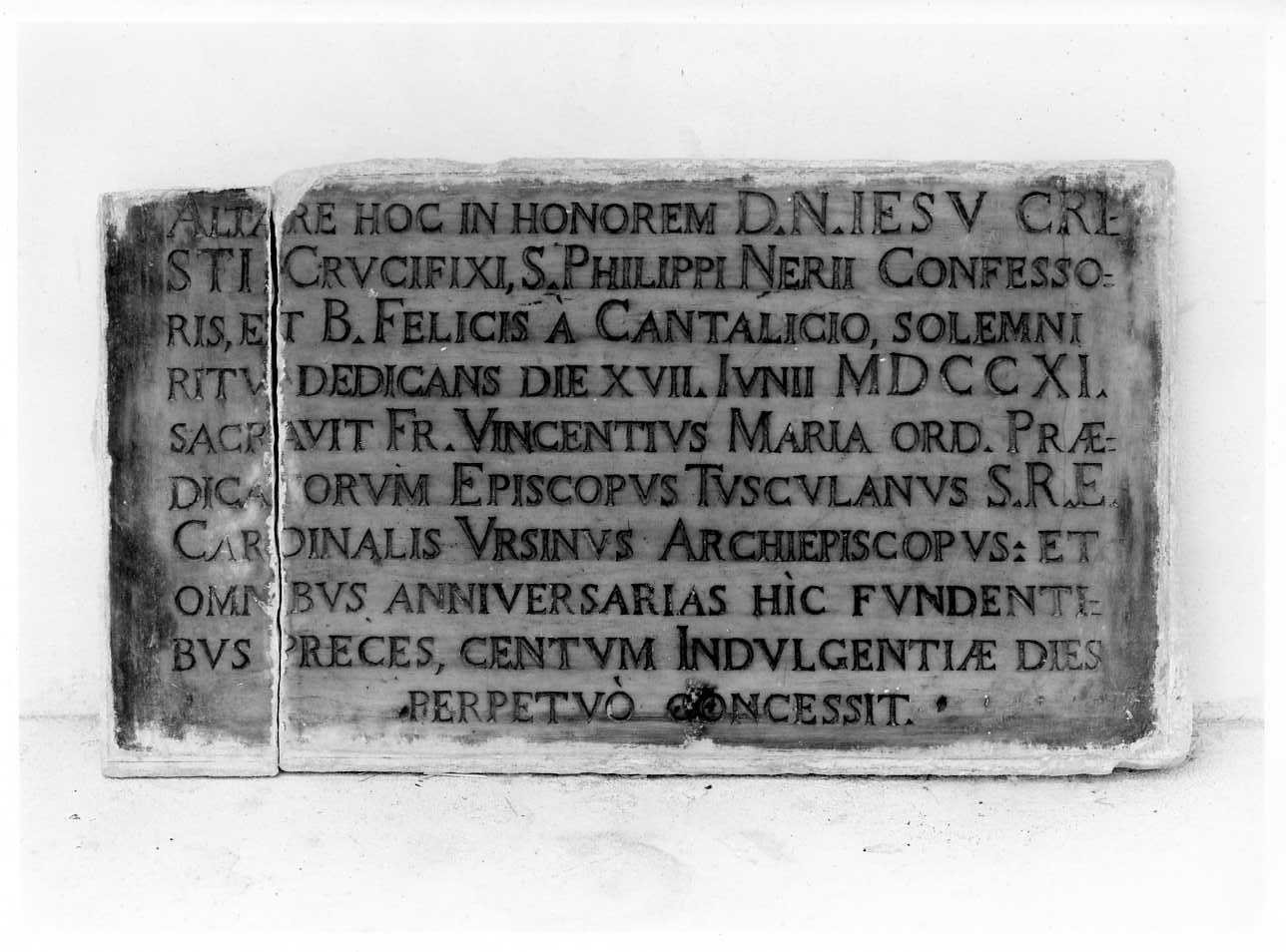 lapide - bottega molisana (sec. XVIII)