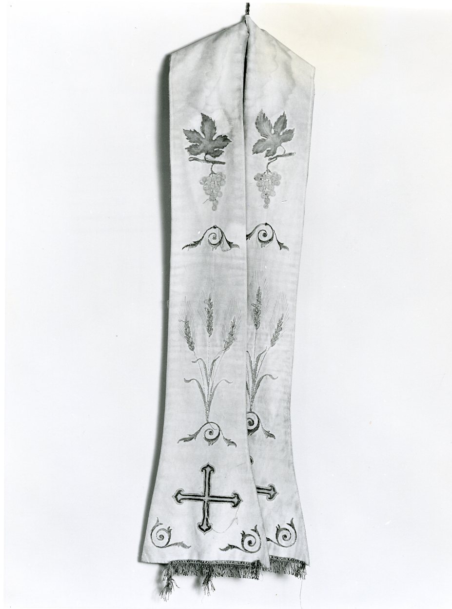 stola - manifattura italiana (primo quarto sec. XX)