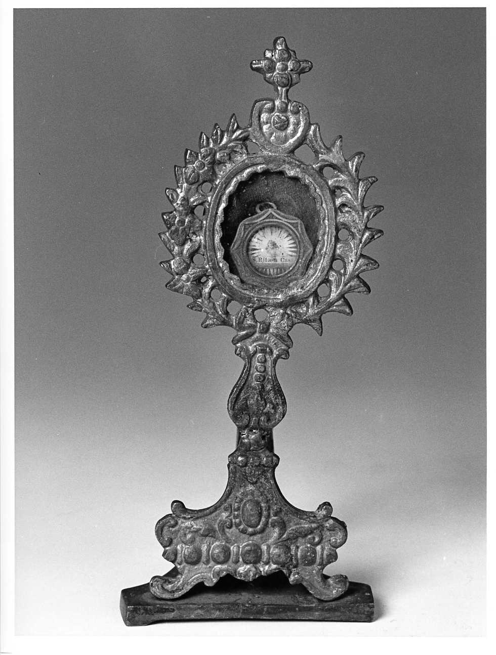 reliquiario - bottega Italia meridionale (sec. XVIII)