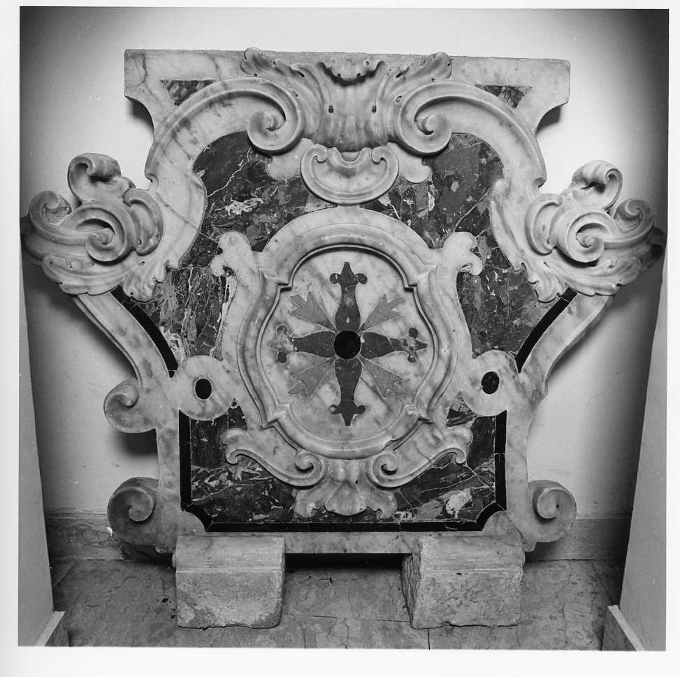 altare, frammento - bottega napoletana (seconda metà sec. XVIII)
