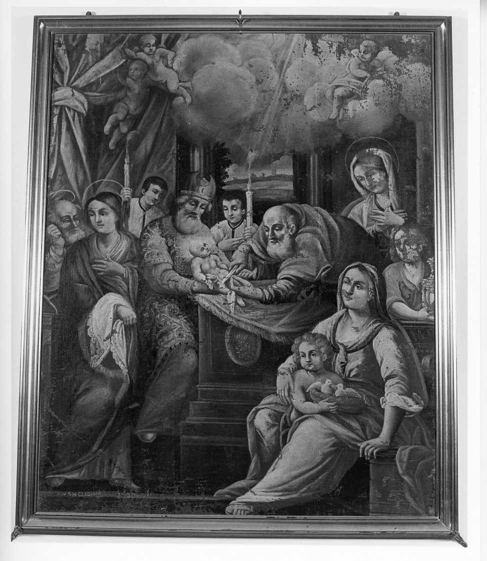 circoncisione di Gesù Bambino (dipinto) di Brunetti Pietro (attribuito) (inizio sec. XVIII)