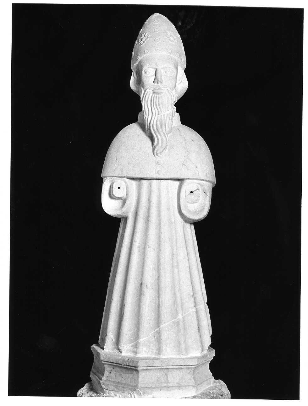 statua - bottega Italia meridionale (secc. XIV/ XVI)