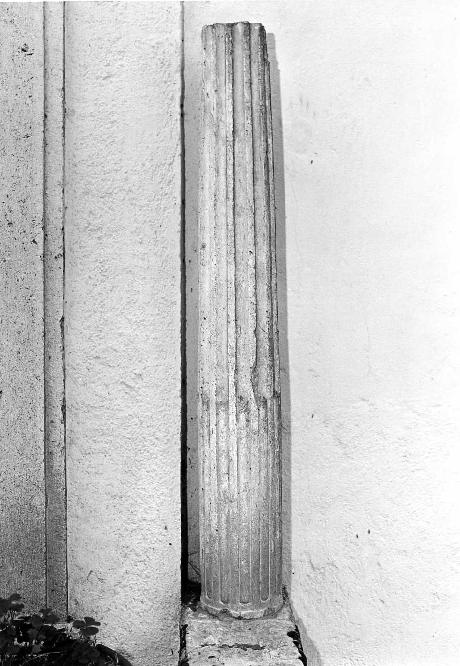 colonnina - bottega Italia meridionale (secc. XIV/ XVIII)