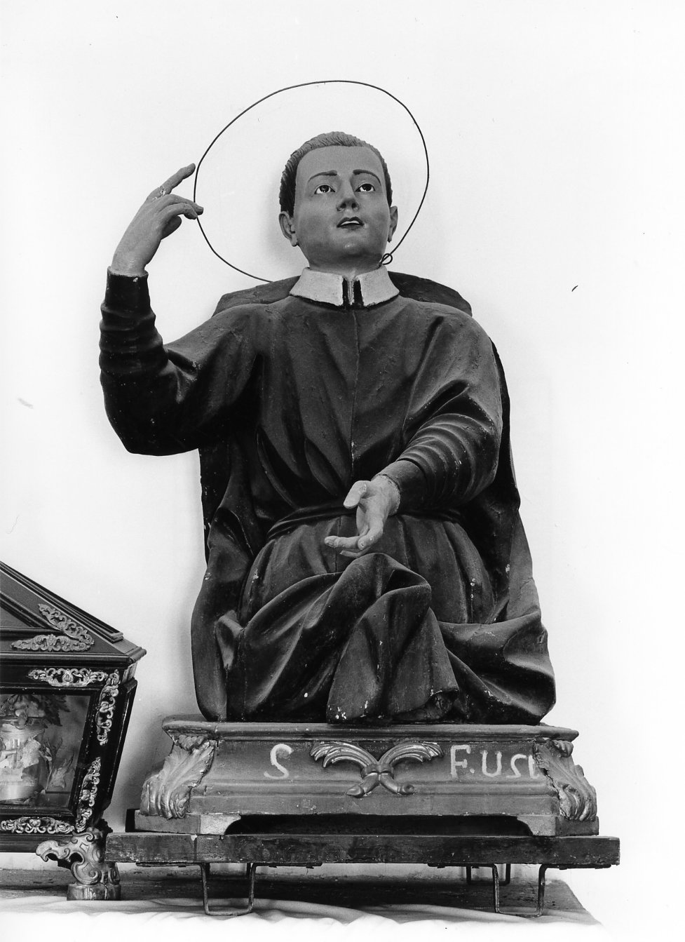 Santo (busto, opera isolata) - bottega molisana (secc. XIX/ XX)