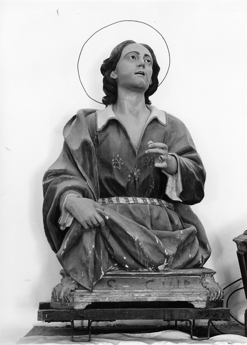 Santo (busto, opera isolata) - bottega molisana (secc. XIX/ XX)