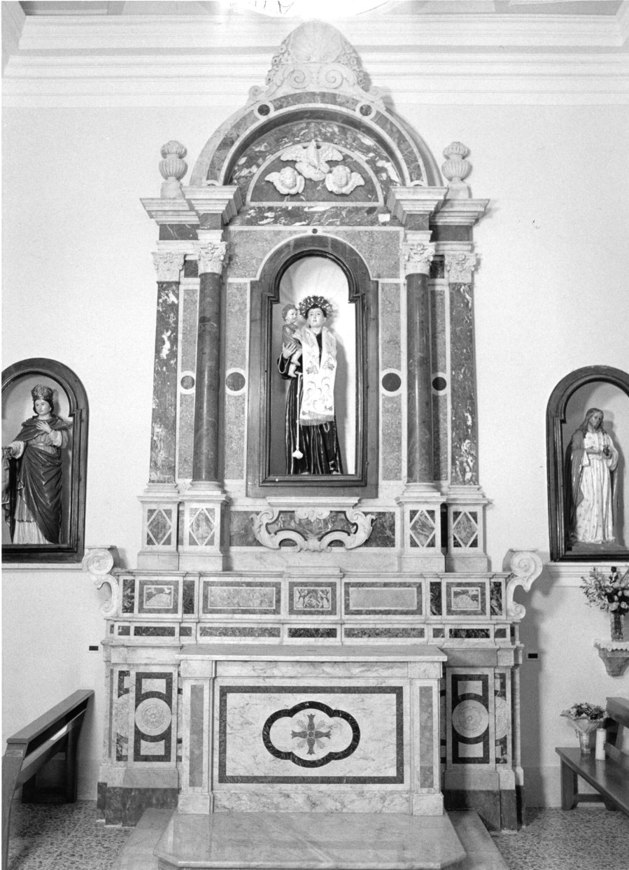 altare, serie - bottega napoletana (sec. XVIII)