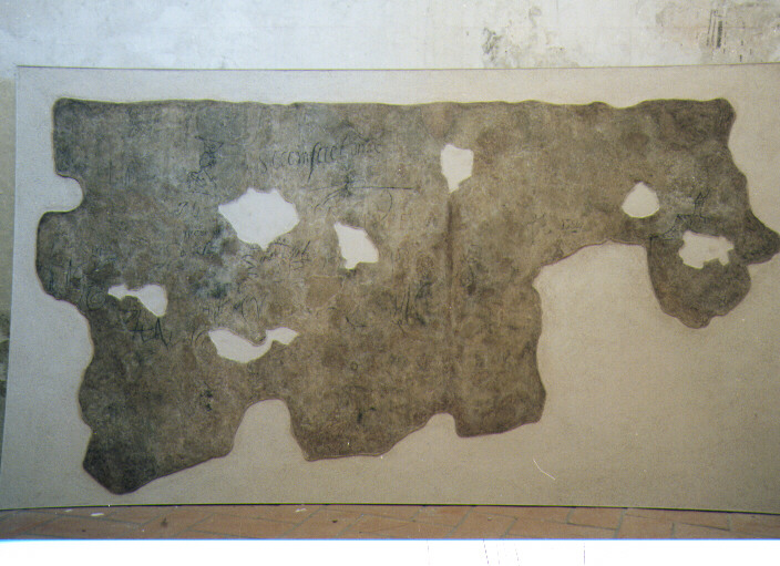 dipinto, frammento - ambito molisano (sec. XVIII)