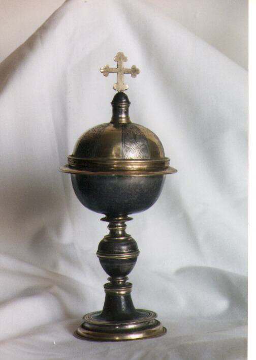 pisside - bottega molisana (prima metà sec. XIX)