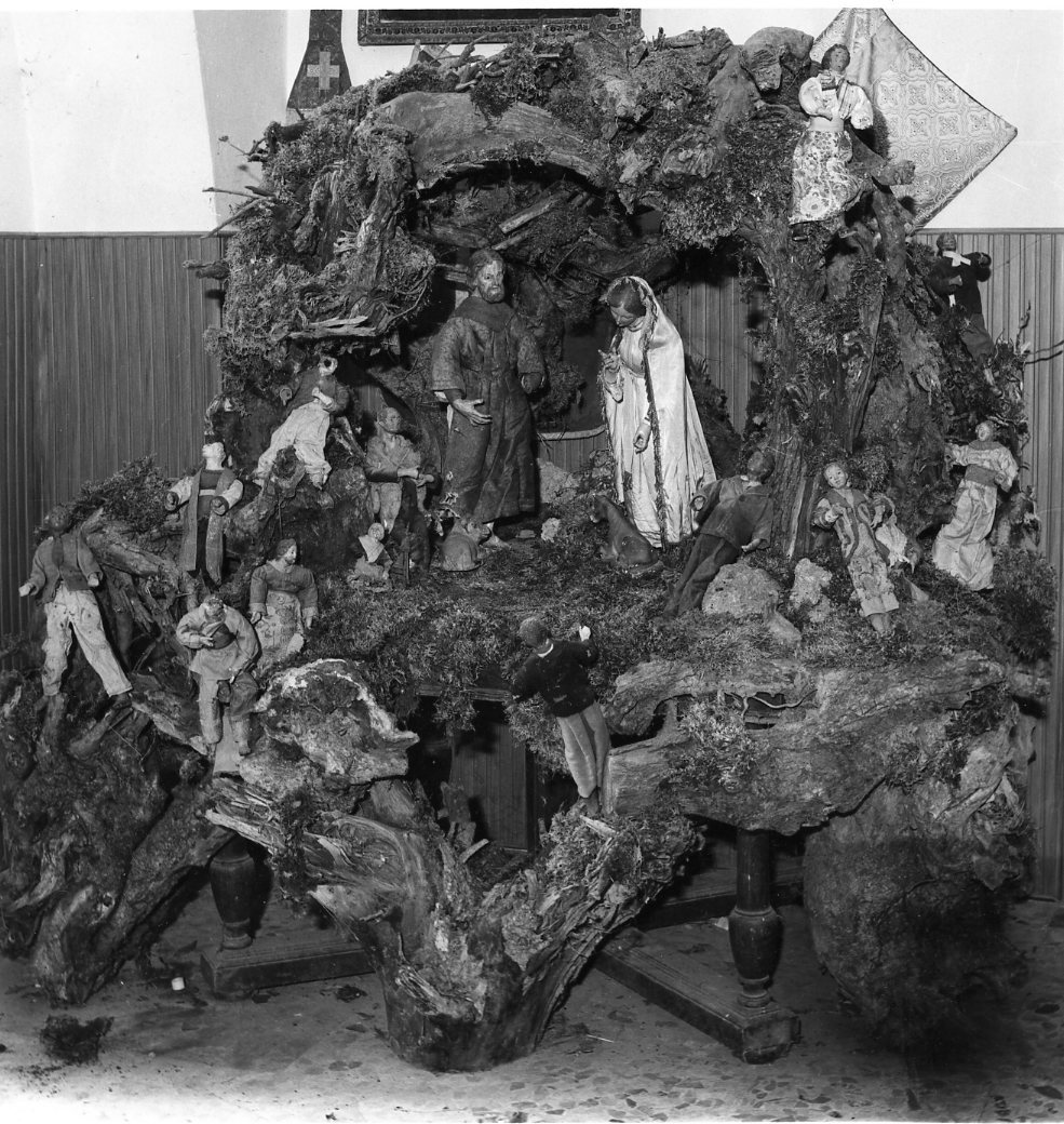 presepio - bottega molisana (sec. XVIII)