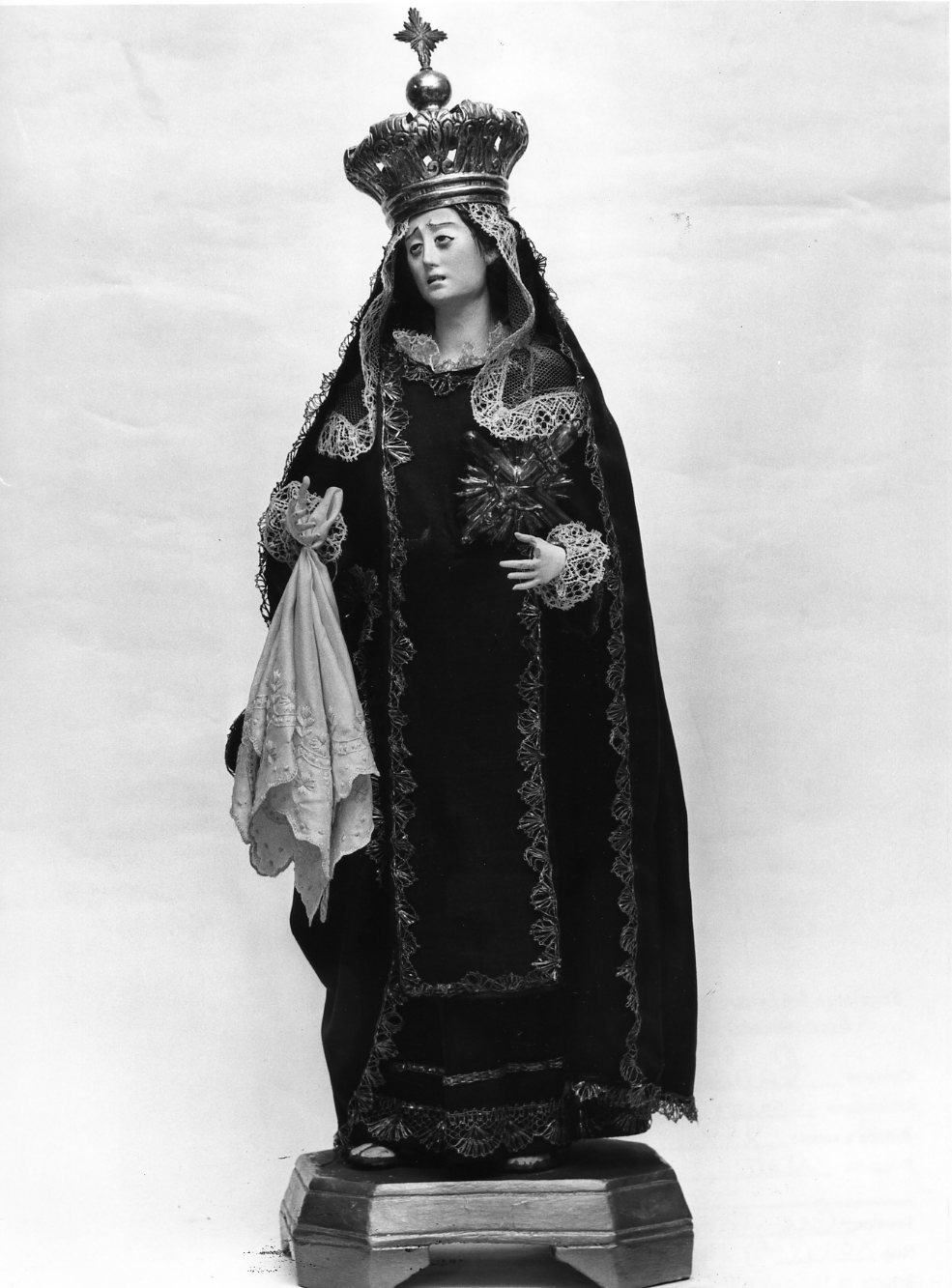 Madonna Addolorata (statua) - bottega italiana (sec. XIX)