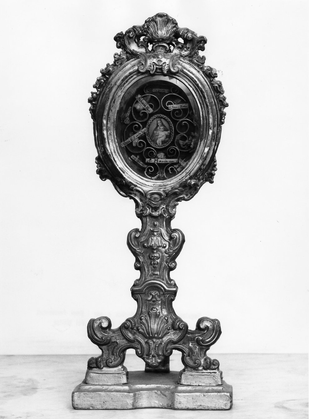 reliquiario - bottega Italia meridionale (seconda metà sec. XIX)