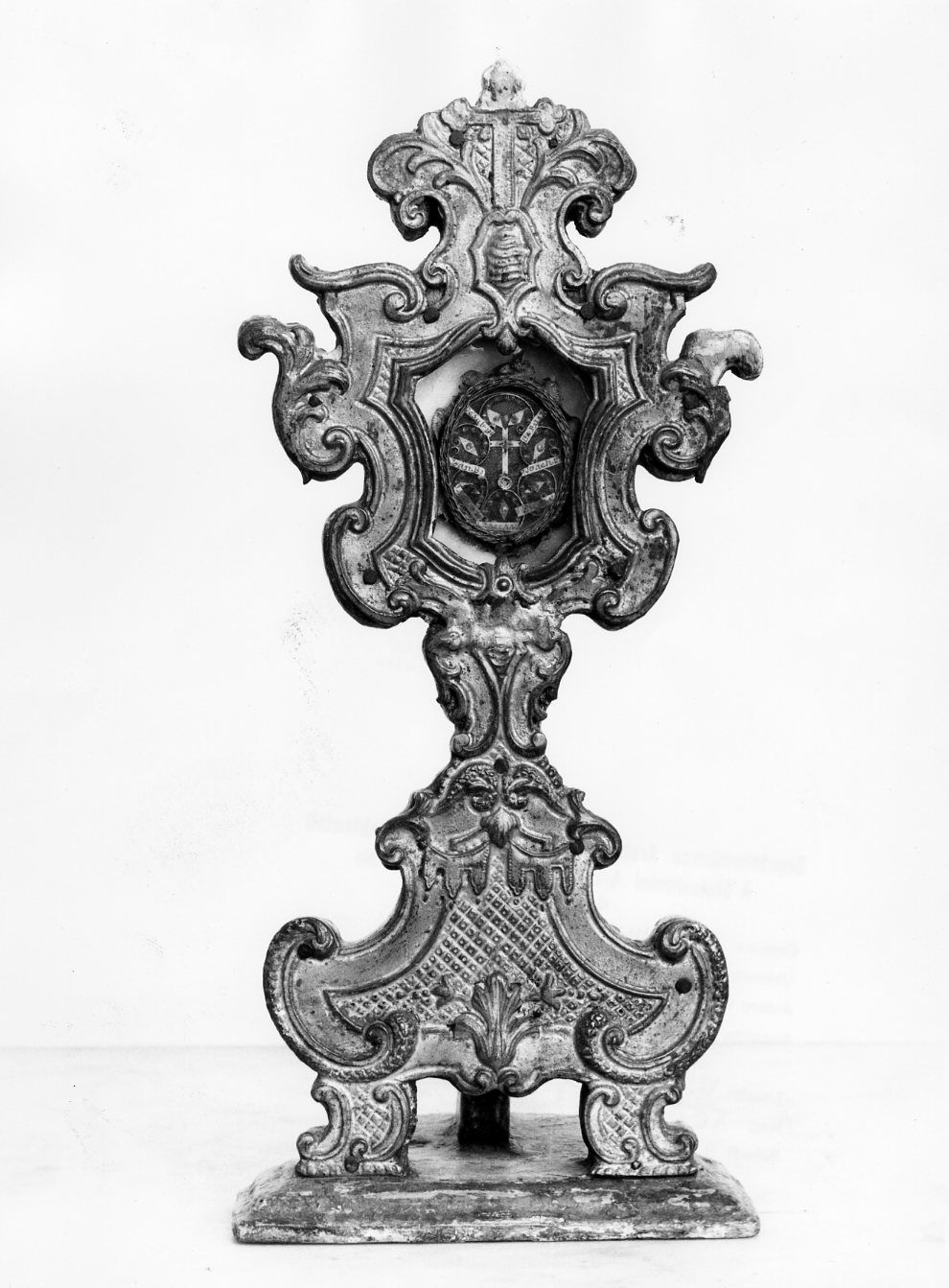 reliquiario, opera isolata - bottega Italia meridionale (sec. XIX)