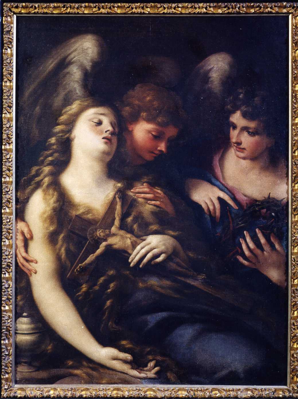 estasi di Santa Maria Maddalena (dipinto) di Conca Sebastiano (attribuito) (prima metà sec. XVIII)