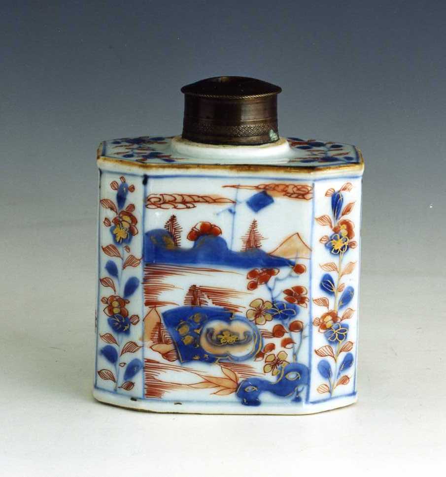 scatola da thè - manifattura giapponese (sec. XIX)